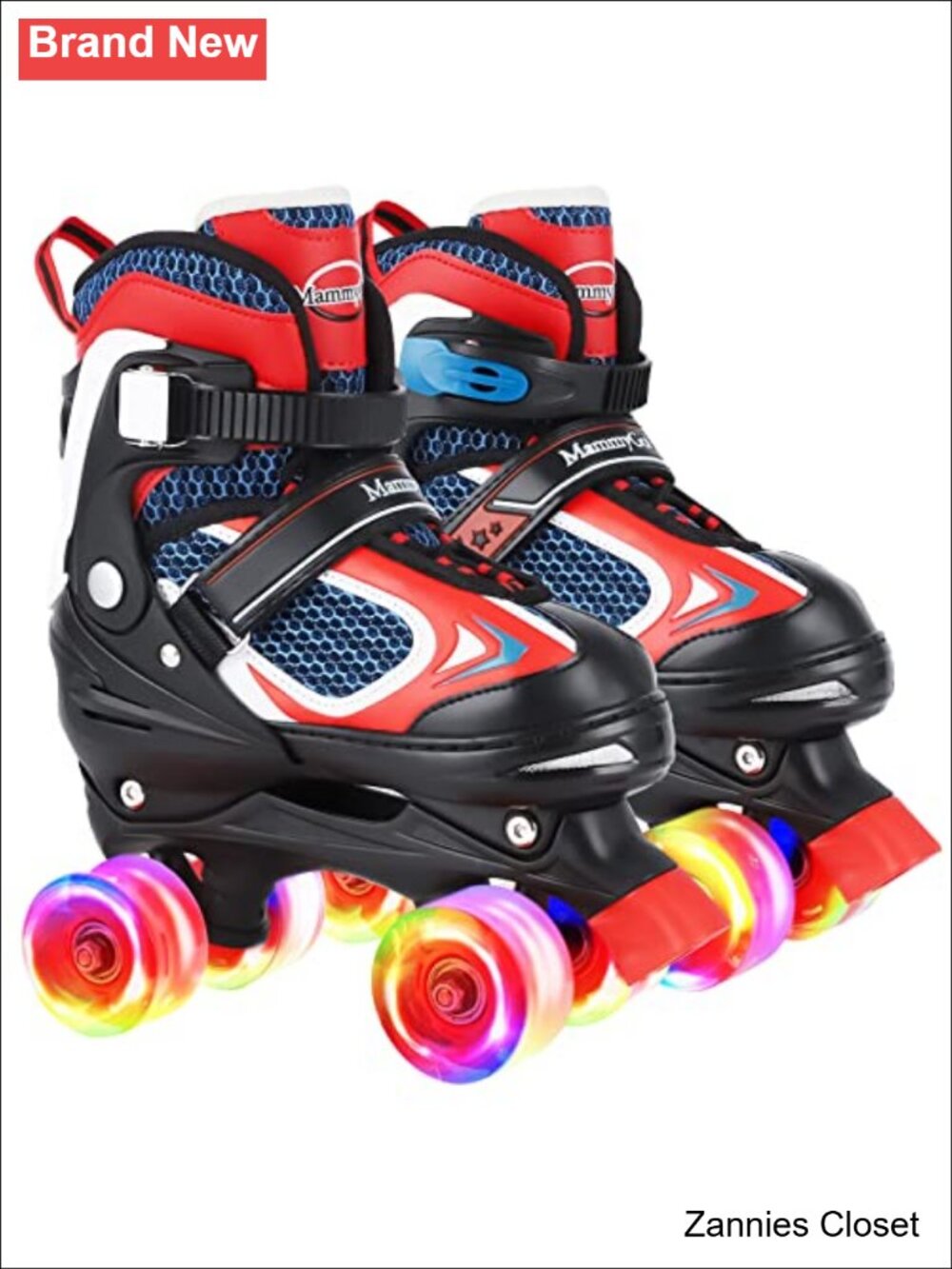 ✨ Kids Adjustable Roller Skates with Light Up Wheels for Boys Girls Toddlers